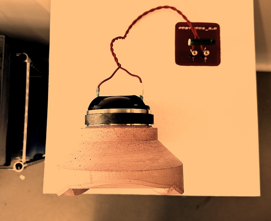 Pink cement tweeter