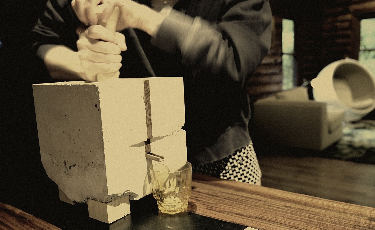 Cement juicer